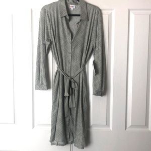 Lularoe Ellie Button Up Dress